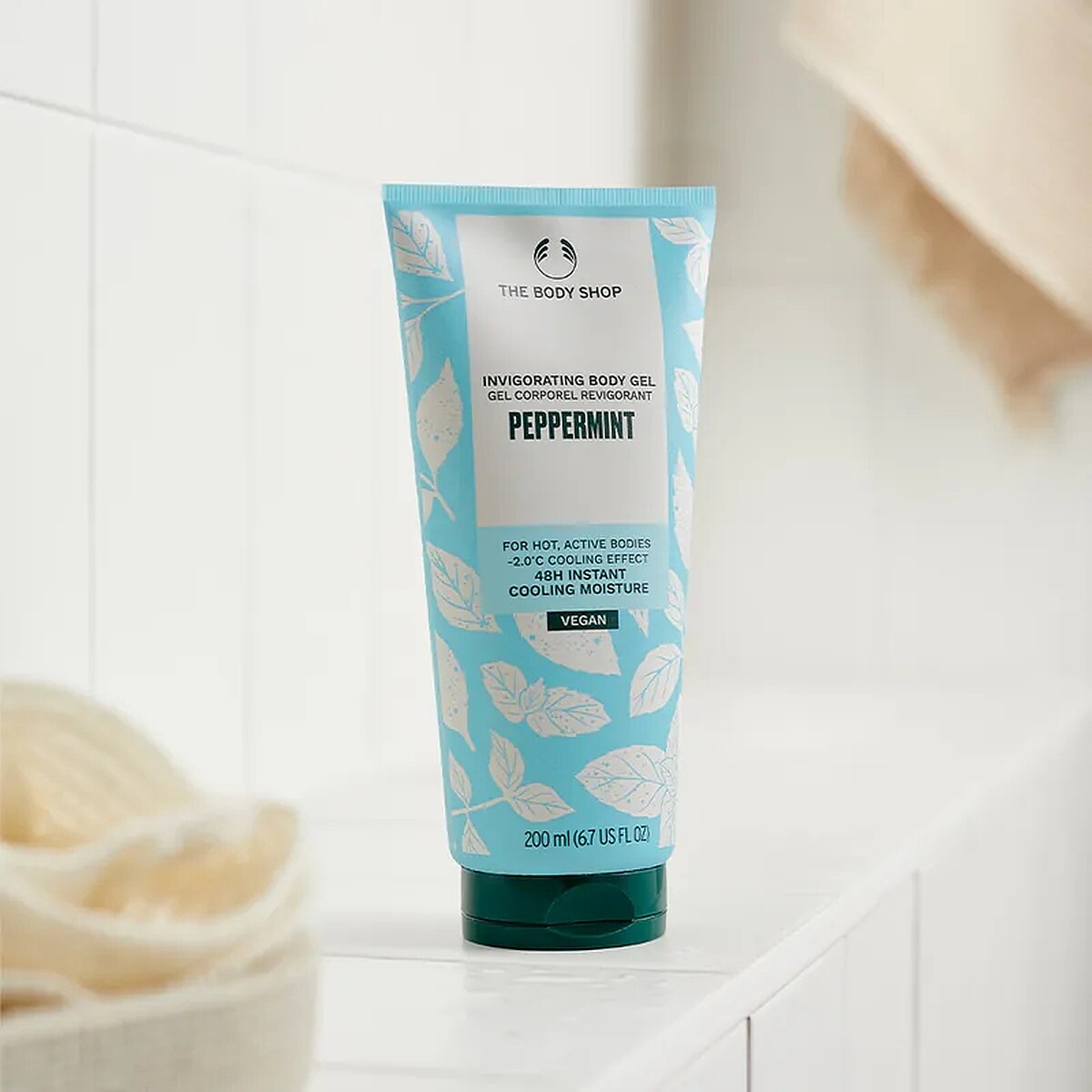 The Body Shop薄荷沁涼身體凝膠200ml,NT790