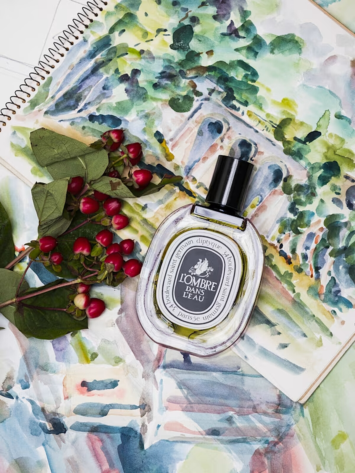 Diptyque L’Ombre Dans L’Eau 影中之水淡香水,50ml NT4,000、100ml NT5,500