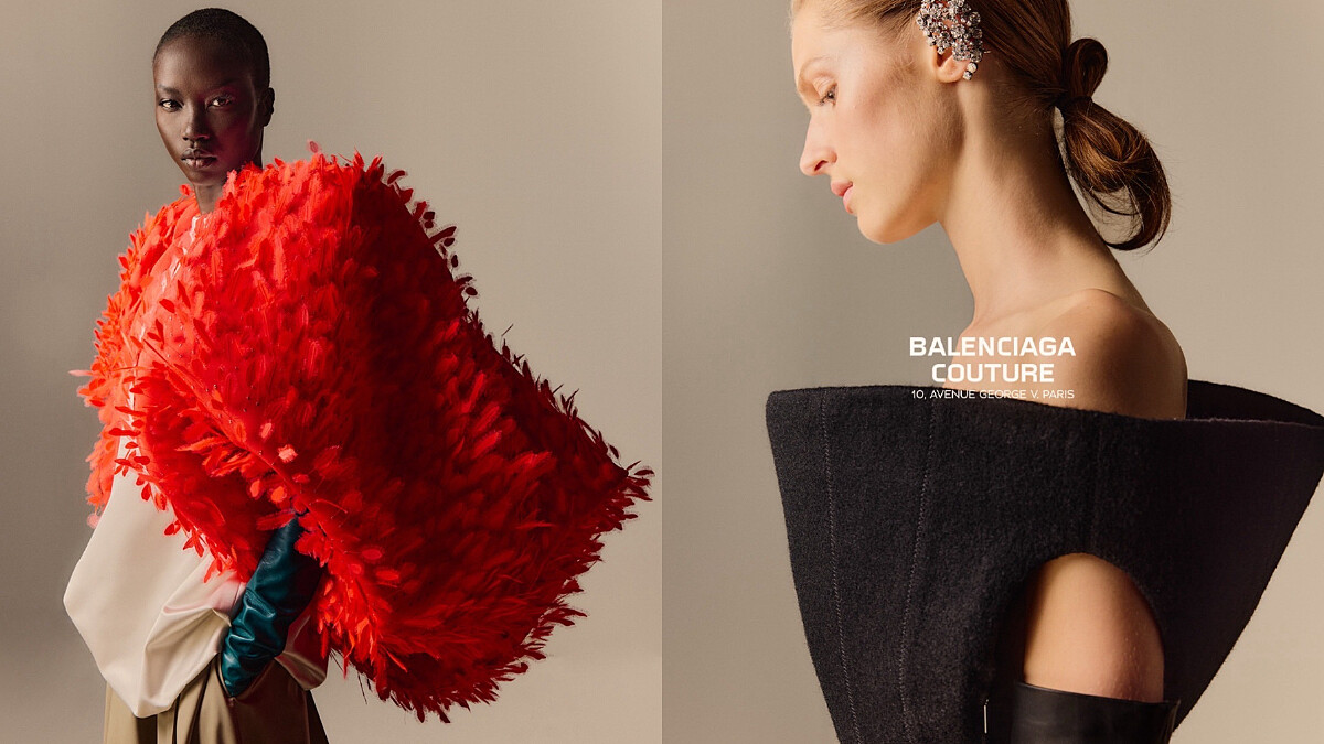 Balenciaga 2026秋冬高訂系列：當輕盈遇上建築感，Pierpaolo Piccioli的Balenciaga高訂首秀