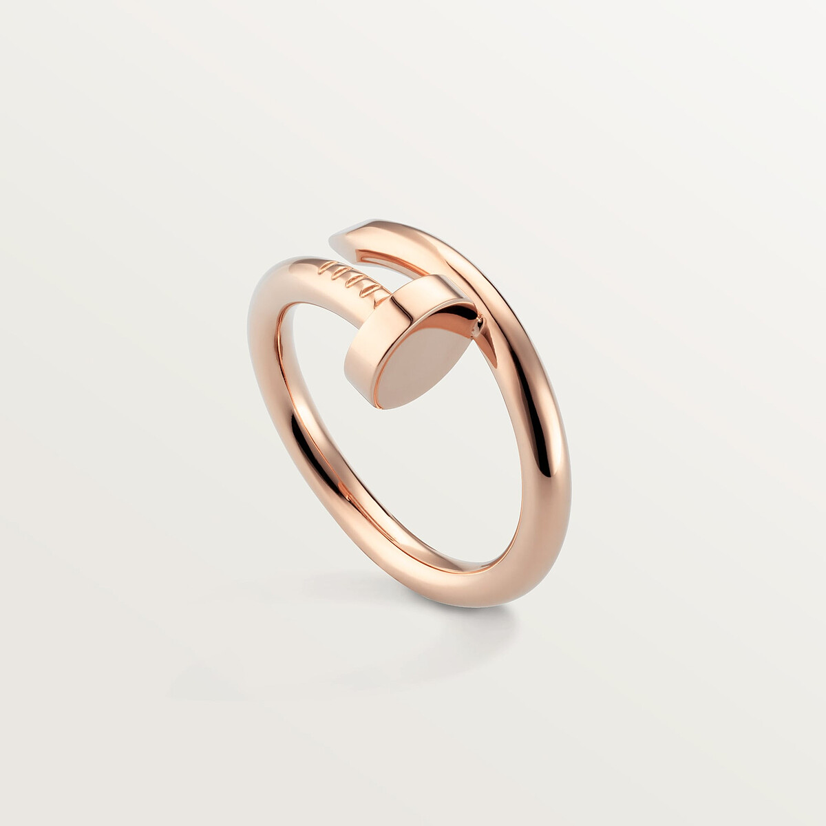 Cartier Juste un Clou戒指（經典款），玫瑰金/參考售價$92,500
