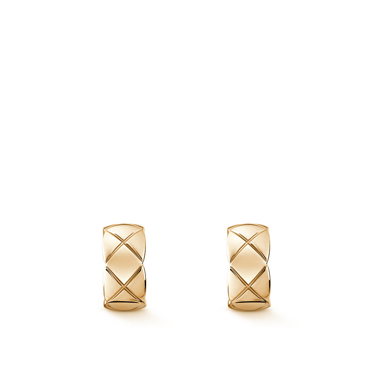 Chanel Coco Crush耳環，18K BEIGE米色金/參考售價$146,000