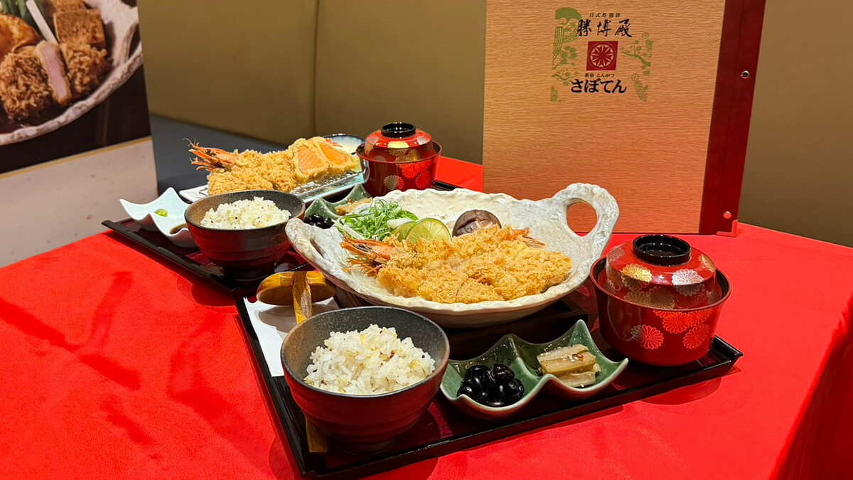 勝博殿不一樣了！天母店搶先開賣3大新品，半熟炸鮭魚、原肉腰內豬排必吃