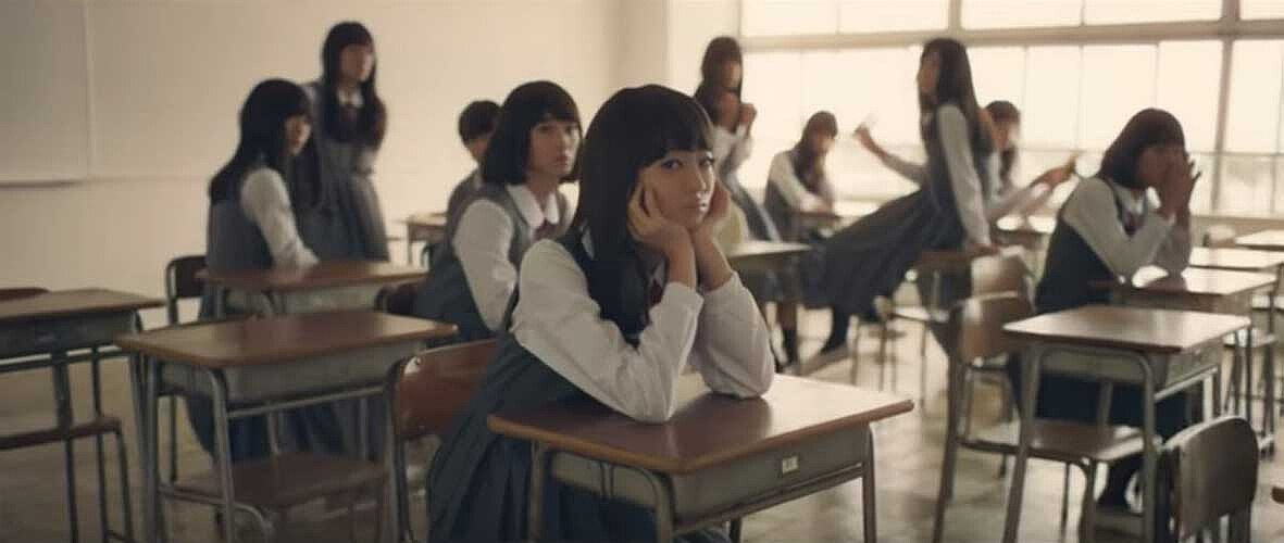 資生堂 High School Girl 廣告女高中生