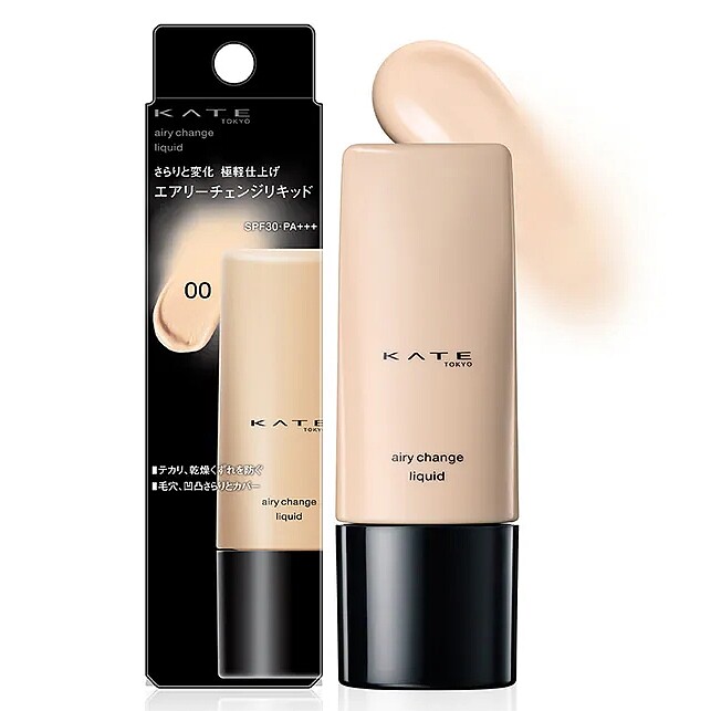 KATE極輕感持久粉底液SPF30/PA+++。