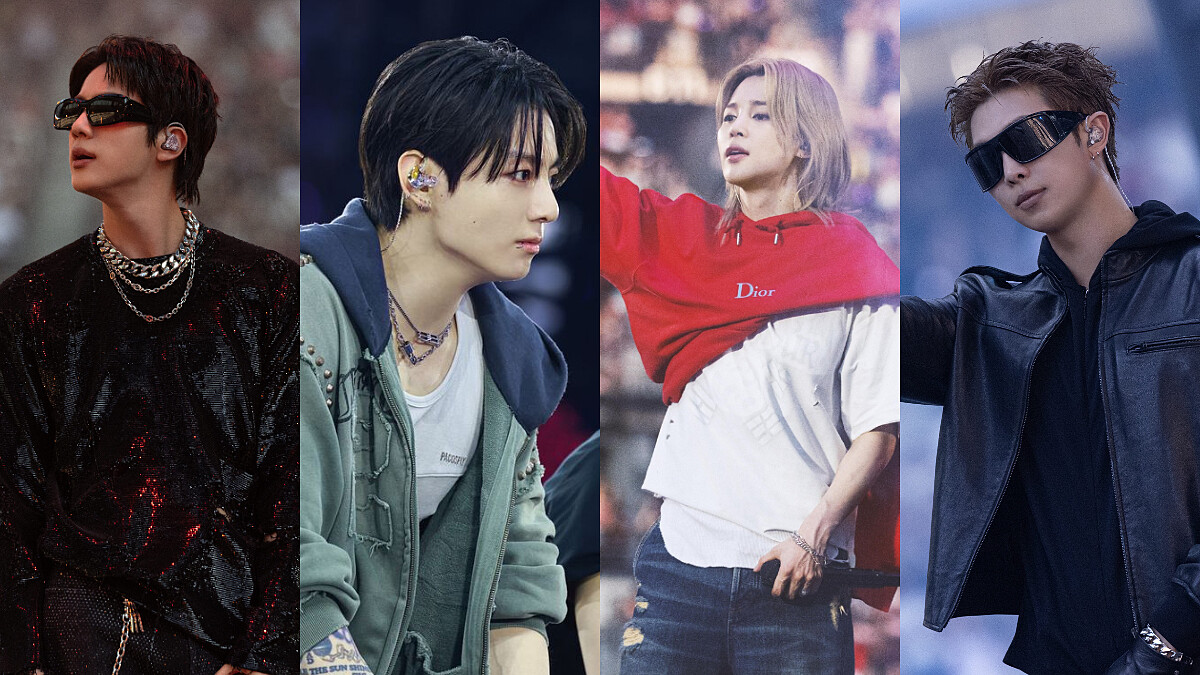 BTS 巴黎演唱會造型一次看！Jin、RM穿GUCCI、Jimin 換上4套 Dior、Jung Kook演繹Balenciaga訂製服