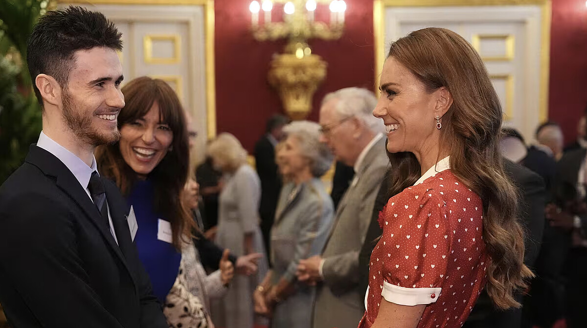 凱特王妃出席英國癌症研究中心(Getty Images)