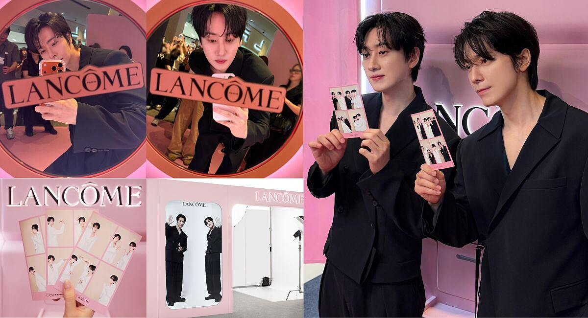 與東海、銀赫比心、摸臉的最後機會！《LANCOME X D&amp;amp;E幸福快閃店》獨家D&amp;amp;E人生四格、全息合影，搭配韓星御用妝容服務，去過的人都說太幸福了～ 