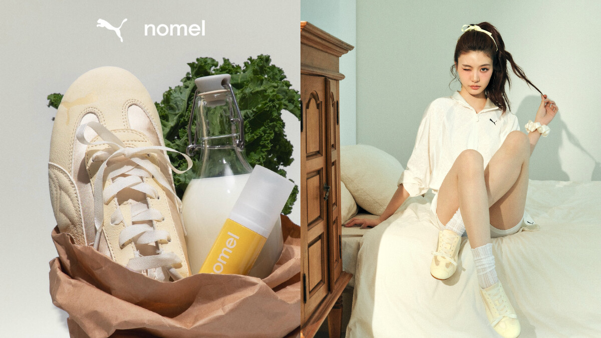 流行系列T7 Lace輕量立領外套、流行系列T7 Lace褲裙、PUMA x nomel SPEEDCAT Etoile限定色檸檬黃。