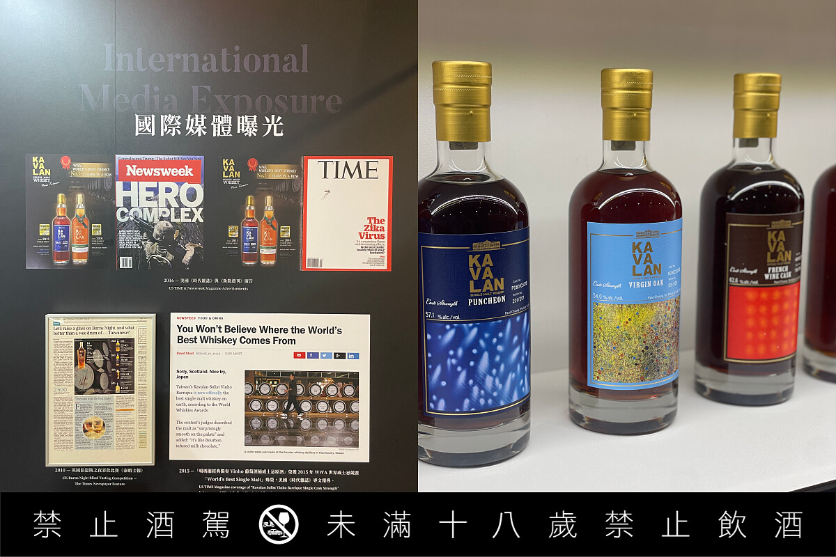 酒廠另有設置回顧展覽。