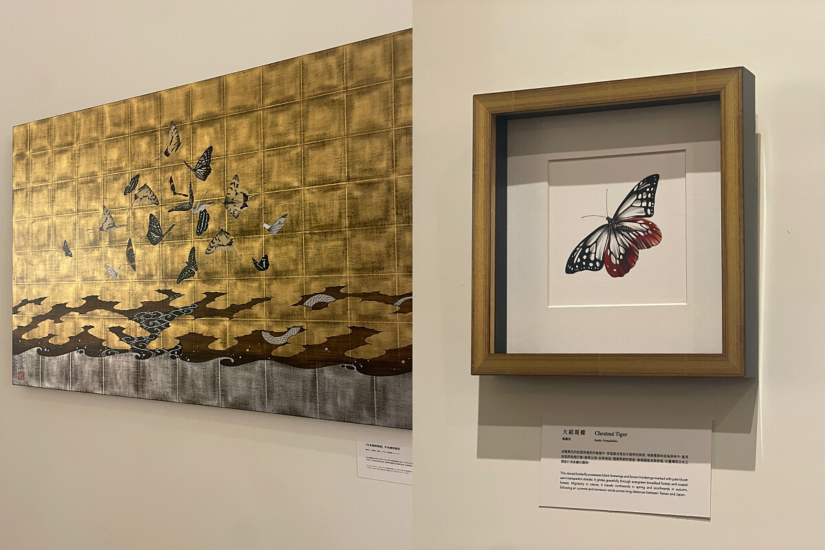 顯場展示小松孝英的作品。