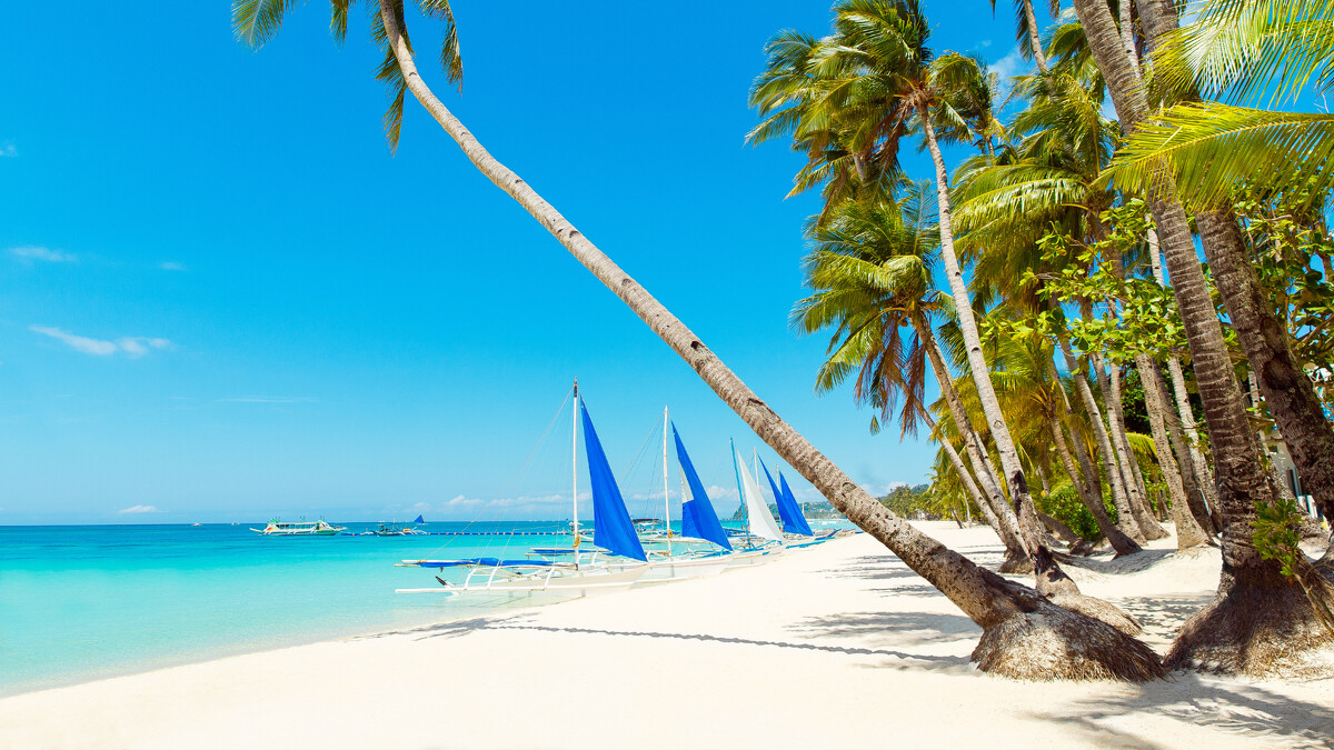 白沙灘 White Beach