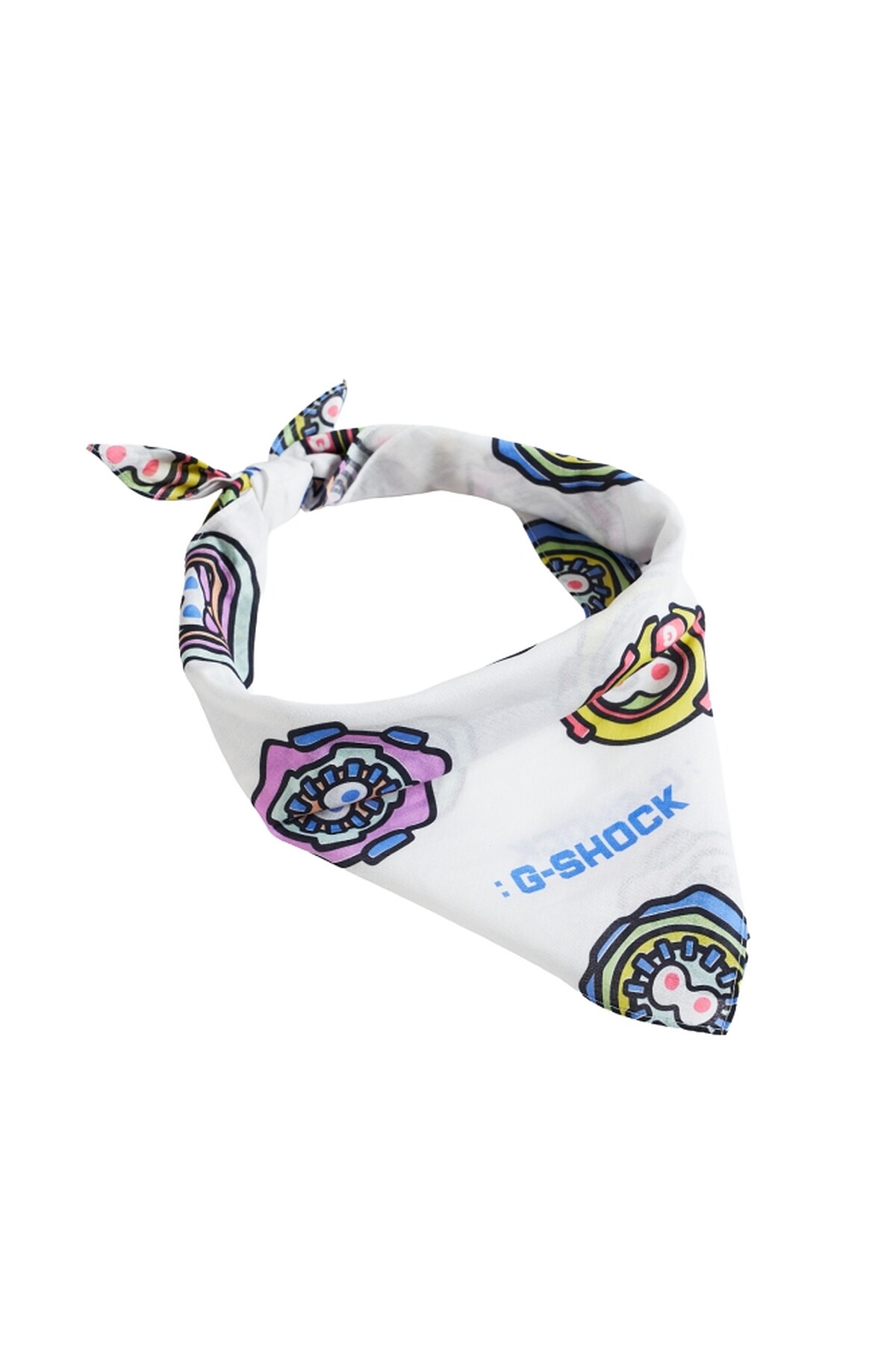 NIGO:G-SHOCK FACE PATTERN BANDANA NT$500