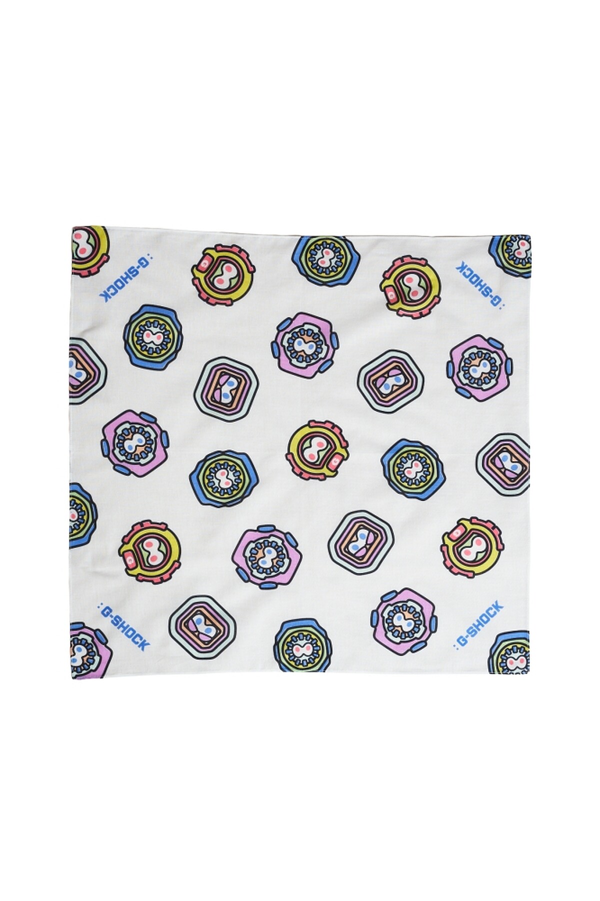 NIGO:G-SHOCK FACE PATTERN BANDANA NT$500