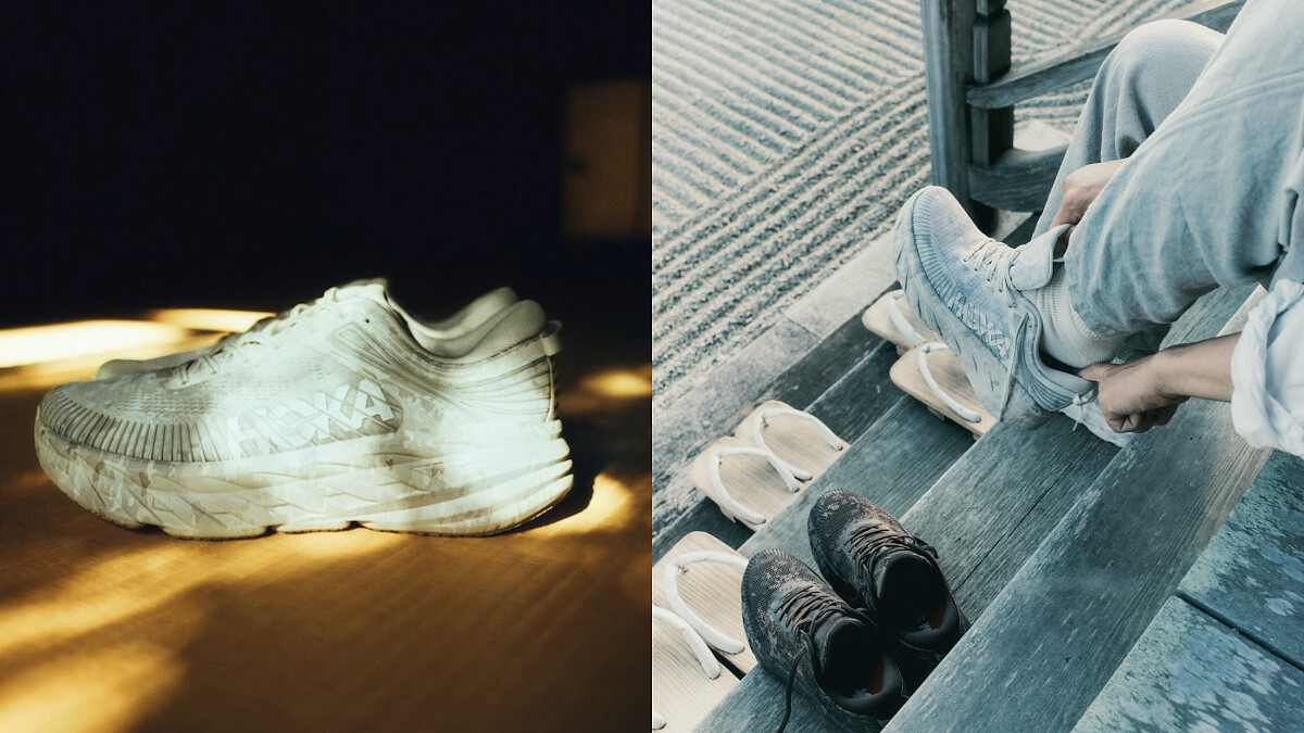 HOKA × BEAMS聯名Bondi 7登場！日式禪意迷彩設計8月14日台灣獨家開賣