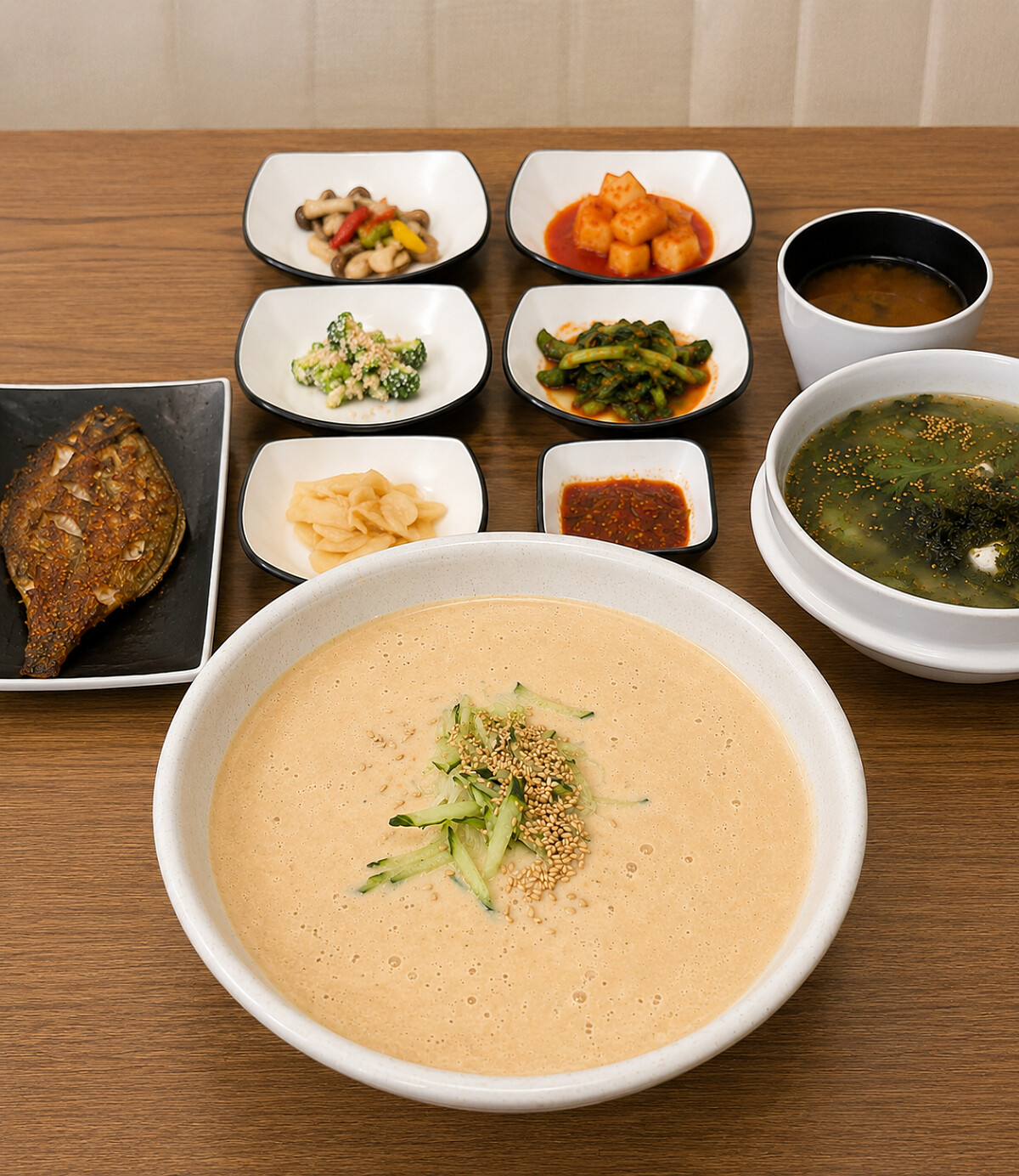 江原道產地直送的石磨豆漿冷麵「綠麵家」(Photo/翻攝自/Naver Map)。