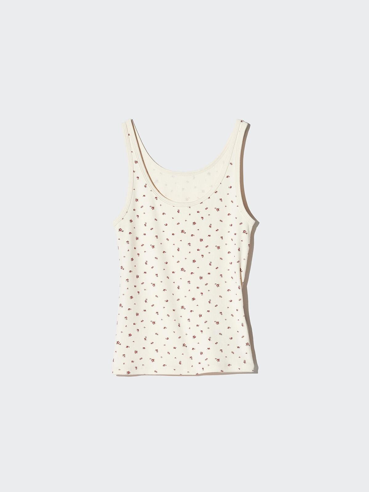 羅紋背心(花朵),NT$290。