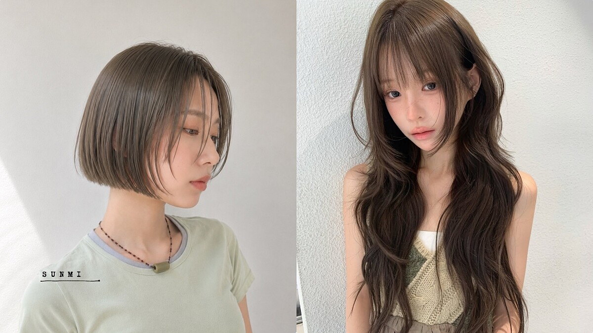 2026染髮推薦「薄荷棕」髮色!韓國正流行,專治紅橘感,不漂也能染出高級透明感