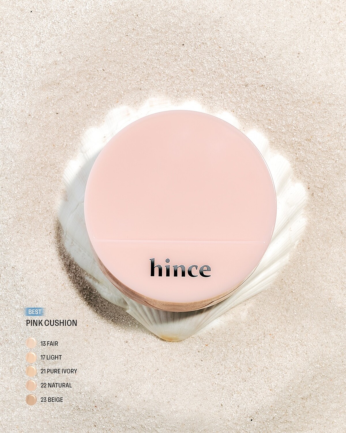 hince 沁膚煥顏柔霧氣墊