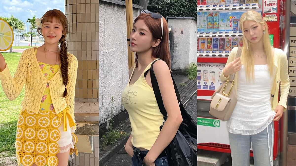 aespa演唱會〈LEMONADE〉檸檬黃穿搭教學！女偶像3招搭法、Karina同款造型必跟上