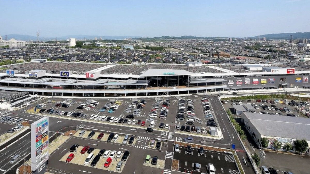 日本「NITORI MALL」鳥瞰圖