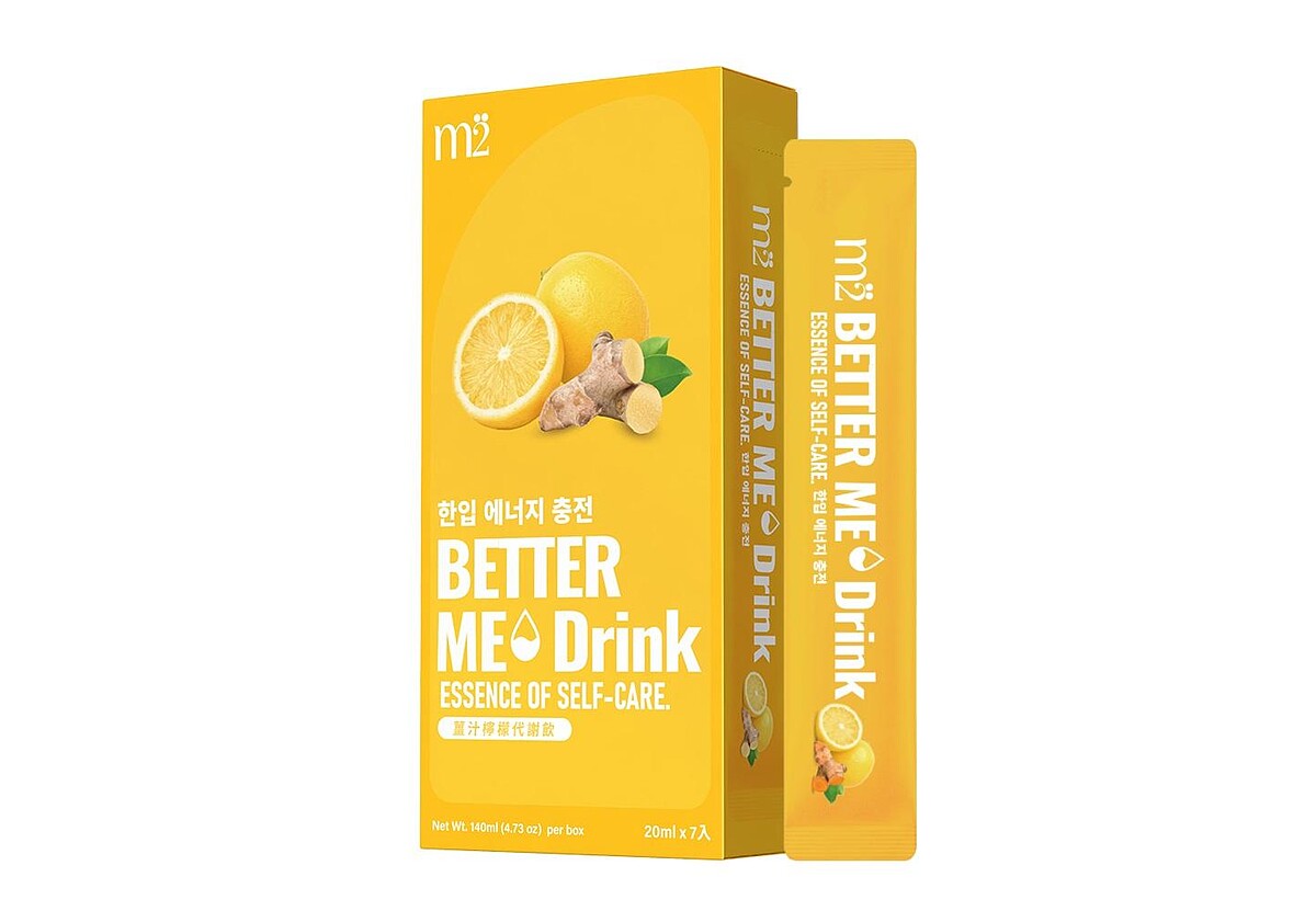 m2美度 BETTER ME薑汁檸檬代謝飲