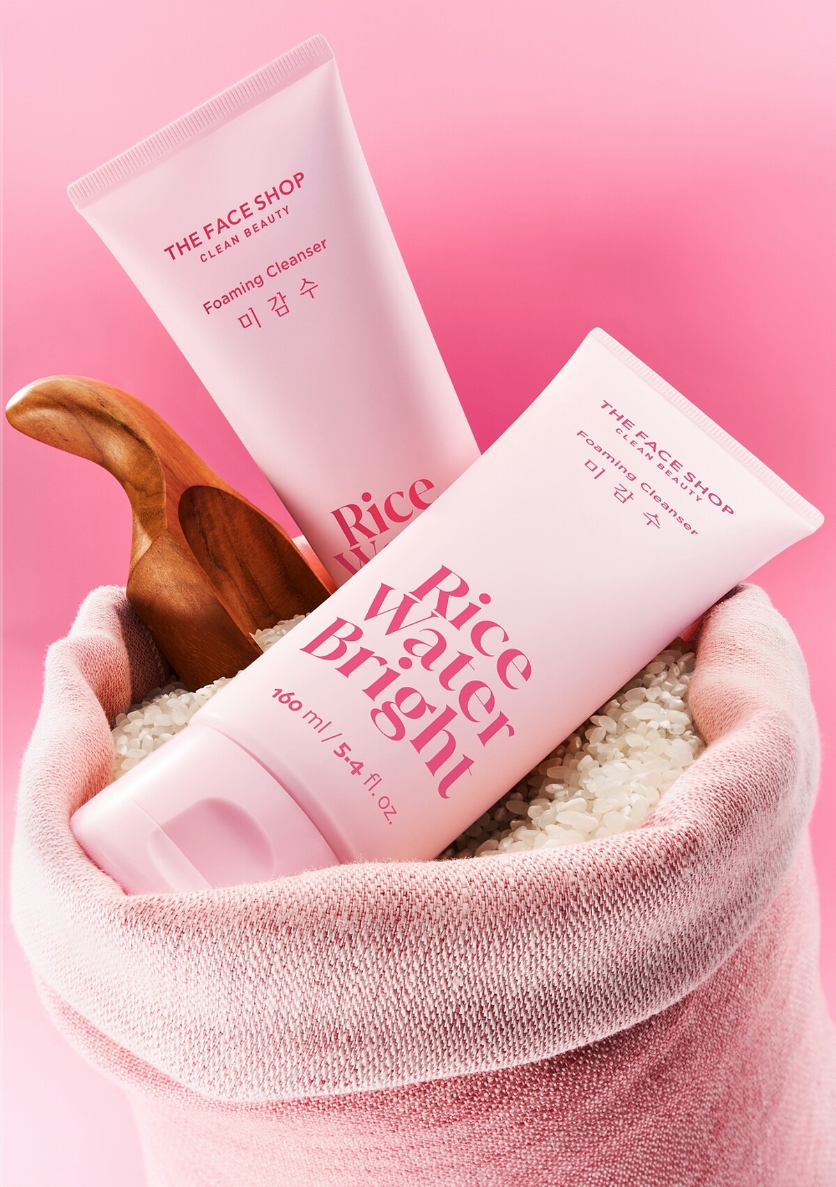 THE FACE SHOP丰米水活洗面乳