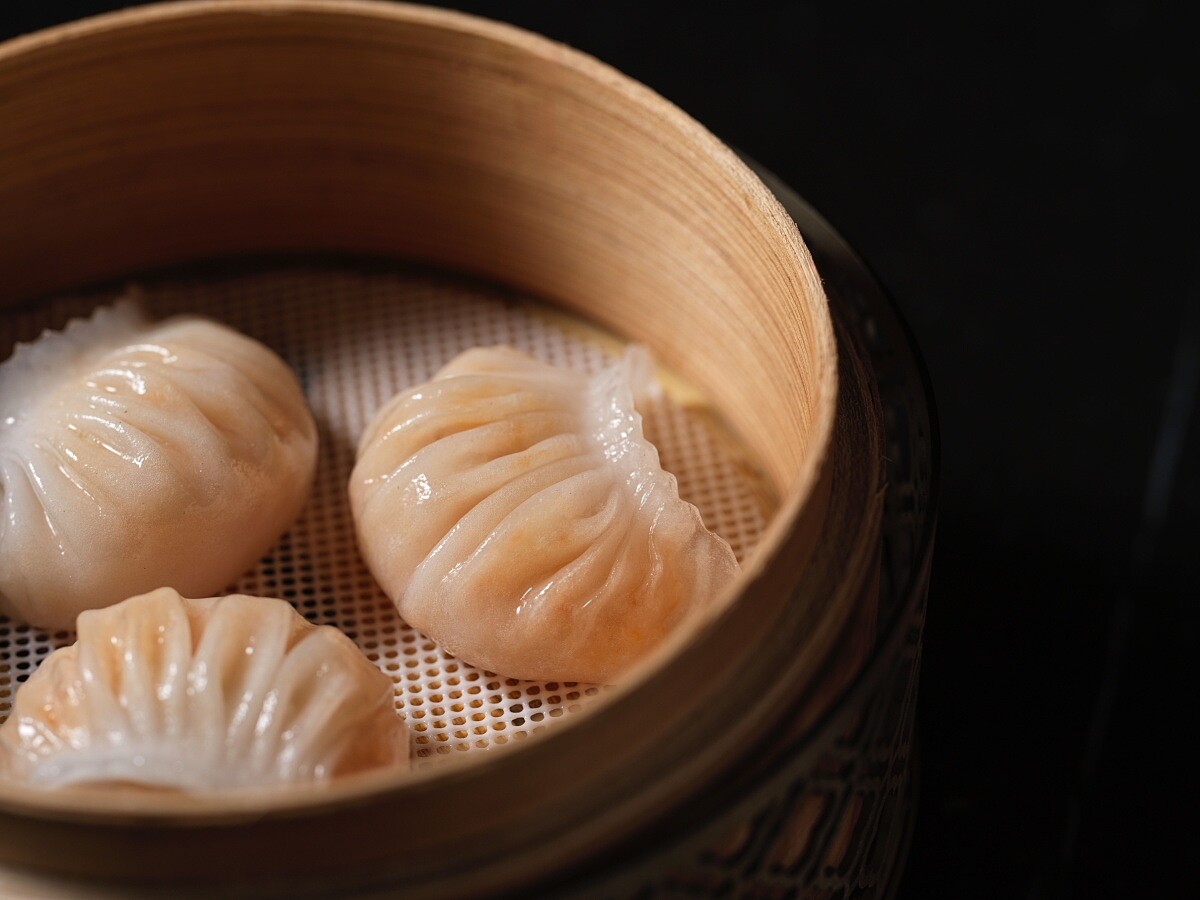 競師傅認為「蝦餃」是最能判斷一位點心師傅手藝的品項。