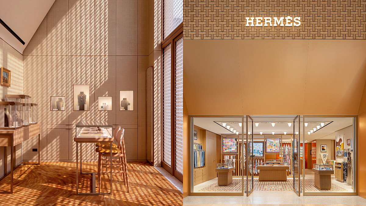 高雄最美愛馬仕誕生！Hermès 漢神專門店煥新開幕，海港、夕陽與貨櫃成設計靈感？5個細節逛港都 Hermès