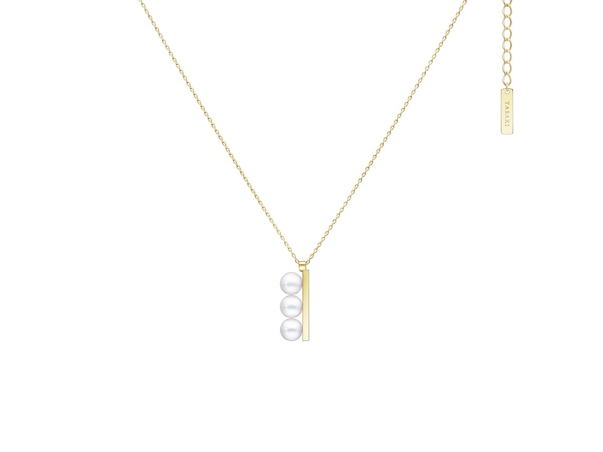 TASAKI balance plus neo 阿古屋珍珠 & 18K黃金項鍊_NT$75,000