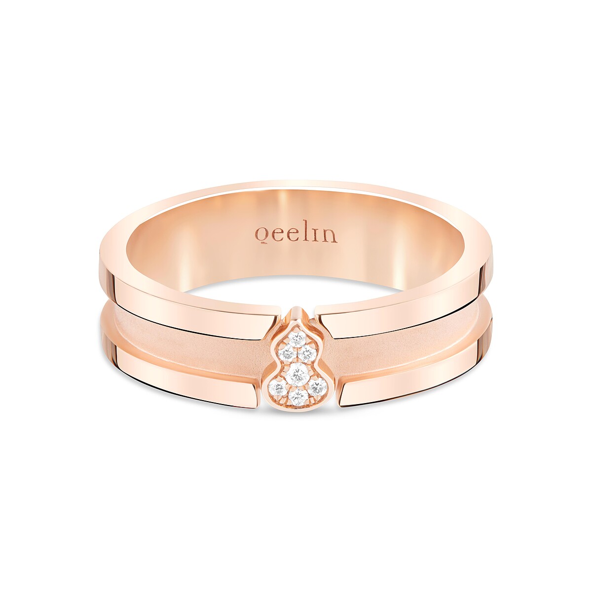 Wulu Eternity 18K 玫瑰金鑲鑽戒指 (5 mm),NTD91,000