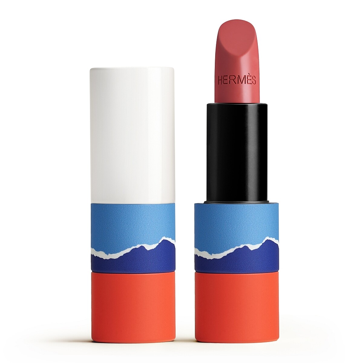 Rouge Hermès愛馬仕亮面唇膏限量版#21 Rose Epicé辛香玫瑰3.5g,NT2,700 © Studio des Fleurs