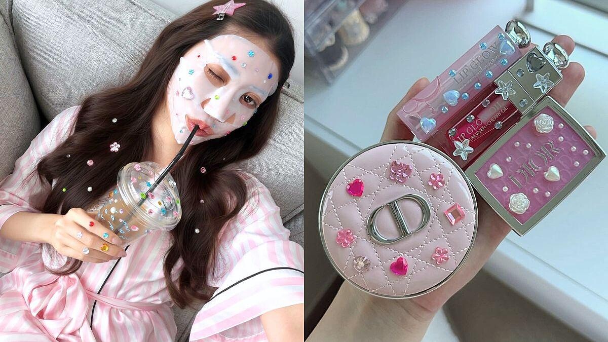Gen Z最新流行「Bedazzled」是什麼?復古Y2K貼鑽熱潮回歸,彩妝、飲料到美甲都要Bling Bling!