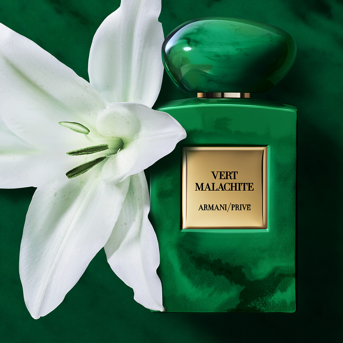 ARMANI PRIV&Eacute;高級訂製香水寰遊系列-夜綠孔雀石。