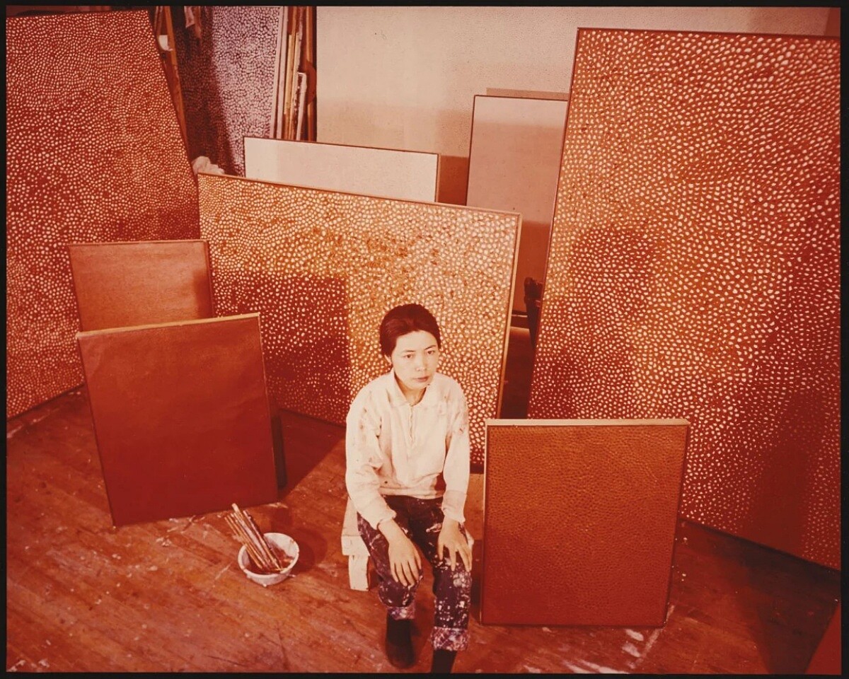 草間彌生《無限的網》©YAYOI KUSAMA