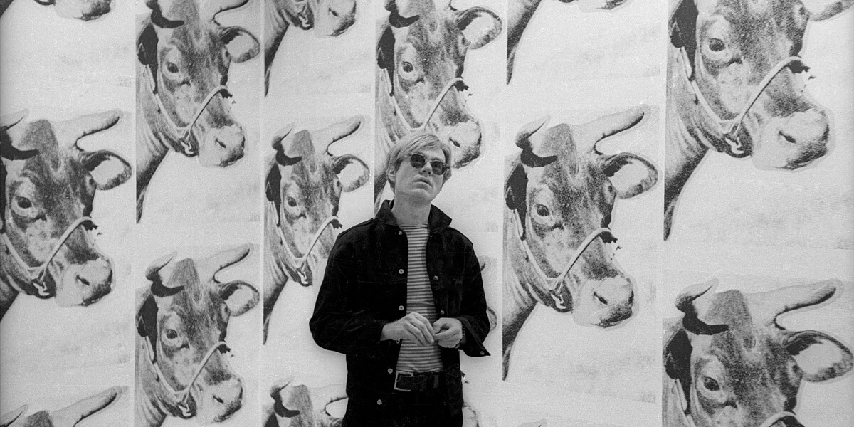 安迪・沃荷《Cow Wallpaper》,1966(圖片來源:MoMA)