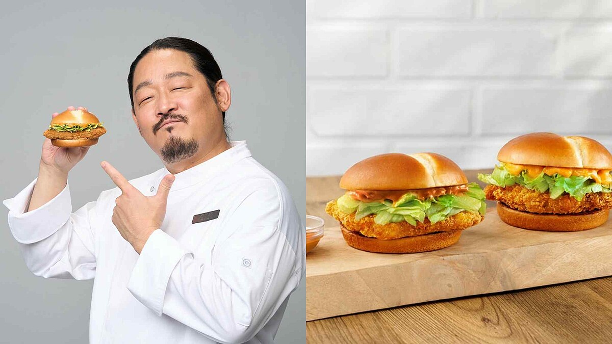 《黑白大廚》金度潤驚喜代言台灣麥當勞！「勁脆鷄腿堡」9月2日開賣，2款口味價格一次看