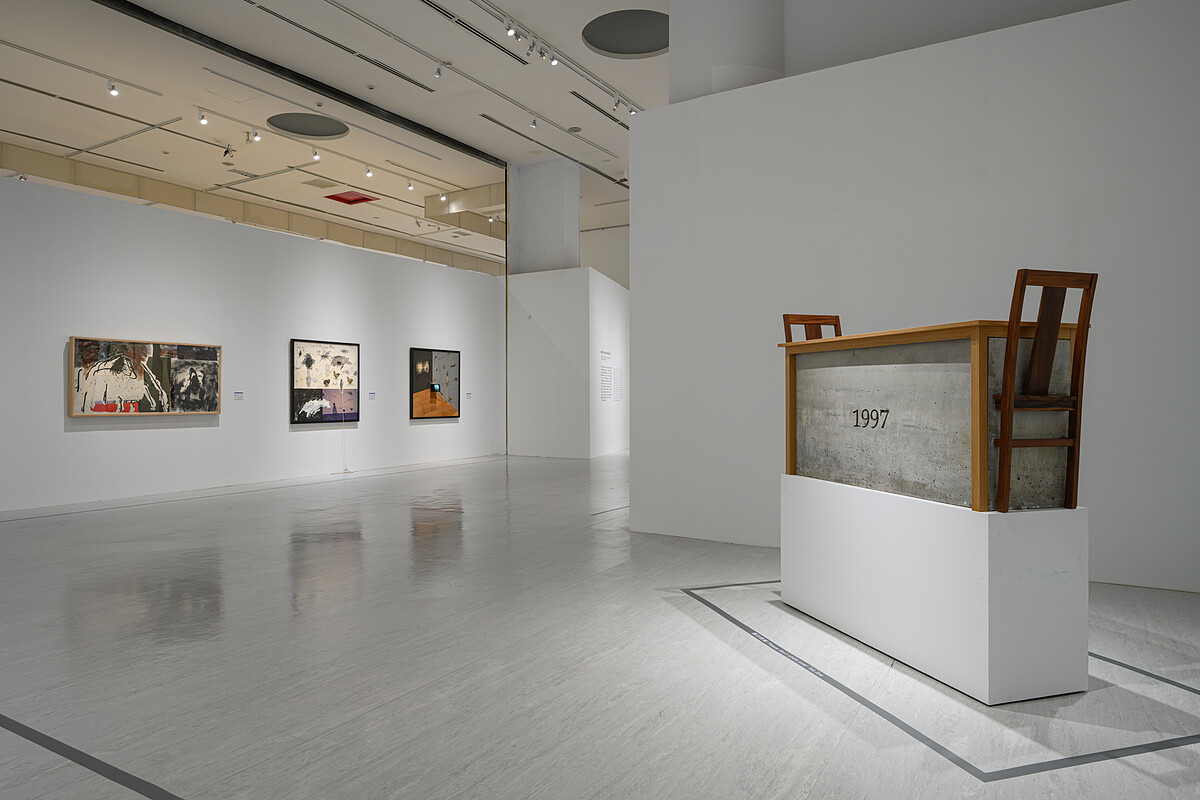 圖為「時代記憶:國美35典藏精選展」展覽現場。