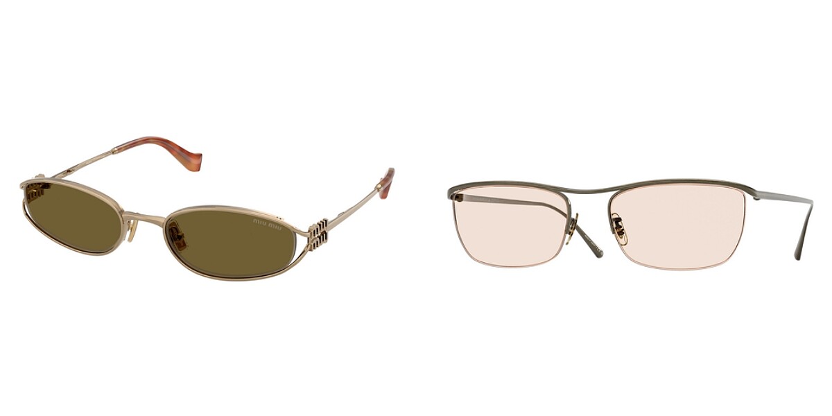MIU MIU 2026秋冬系列SIGNATURE CUT OUT NT.15,850、OLIVER PEOPLES 2026秋冬系列EZY NT.18,250