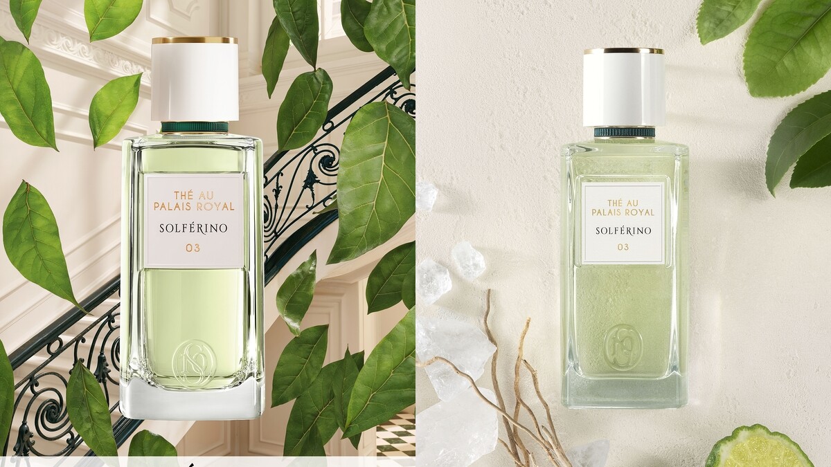 SOLFERINO PARIS索菲黎諾03皇家茶敘淡香精70ml/NT5,820;125ml/NT9,460。