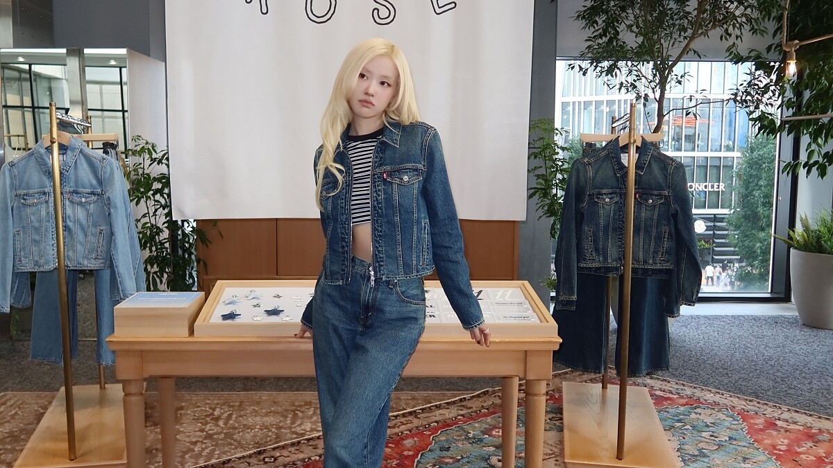 ROSÉ首個Levi’s聯名來了！把私服最愛牛仔褲做成同款，藏「11、rosie」彩蛋，台灣9/23開賣