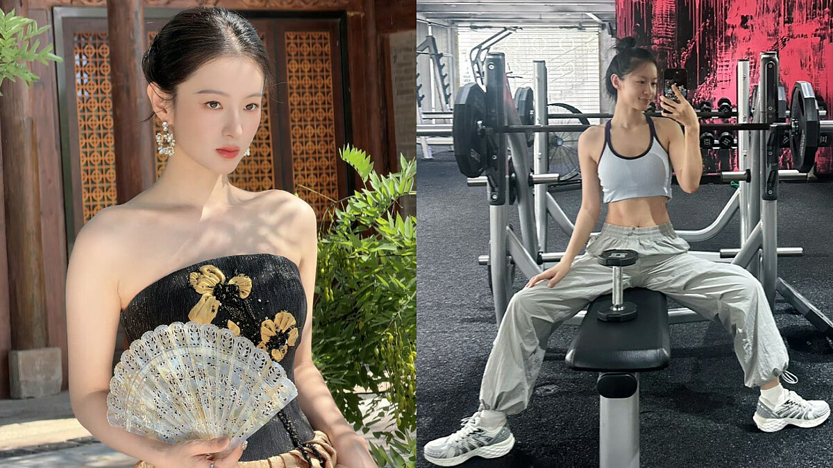 《蘭香如故》李嘉鑫古典美體態怎麼練？擺脫梨形身材，變速跑步＋經絡刷排毒法大公開！