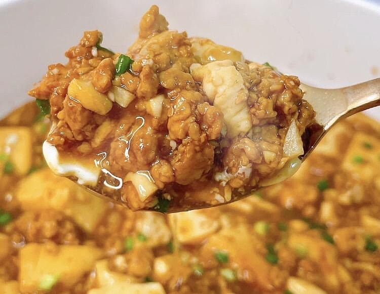雞胸肉燥豆腐蒸蛋低脂料理成品 Photo/小黃吃飯公司@小紅書