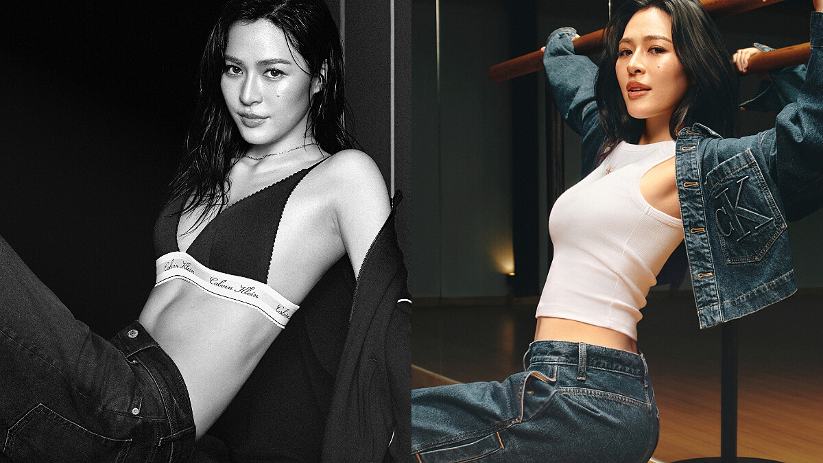 鄺玲玲辣穿 Calvin Klein 2026 高腰喇叭褲，最新丹寧造型釋出