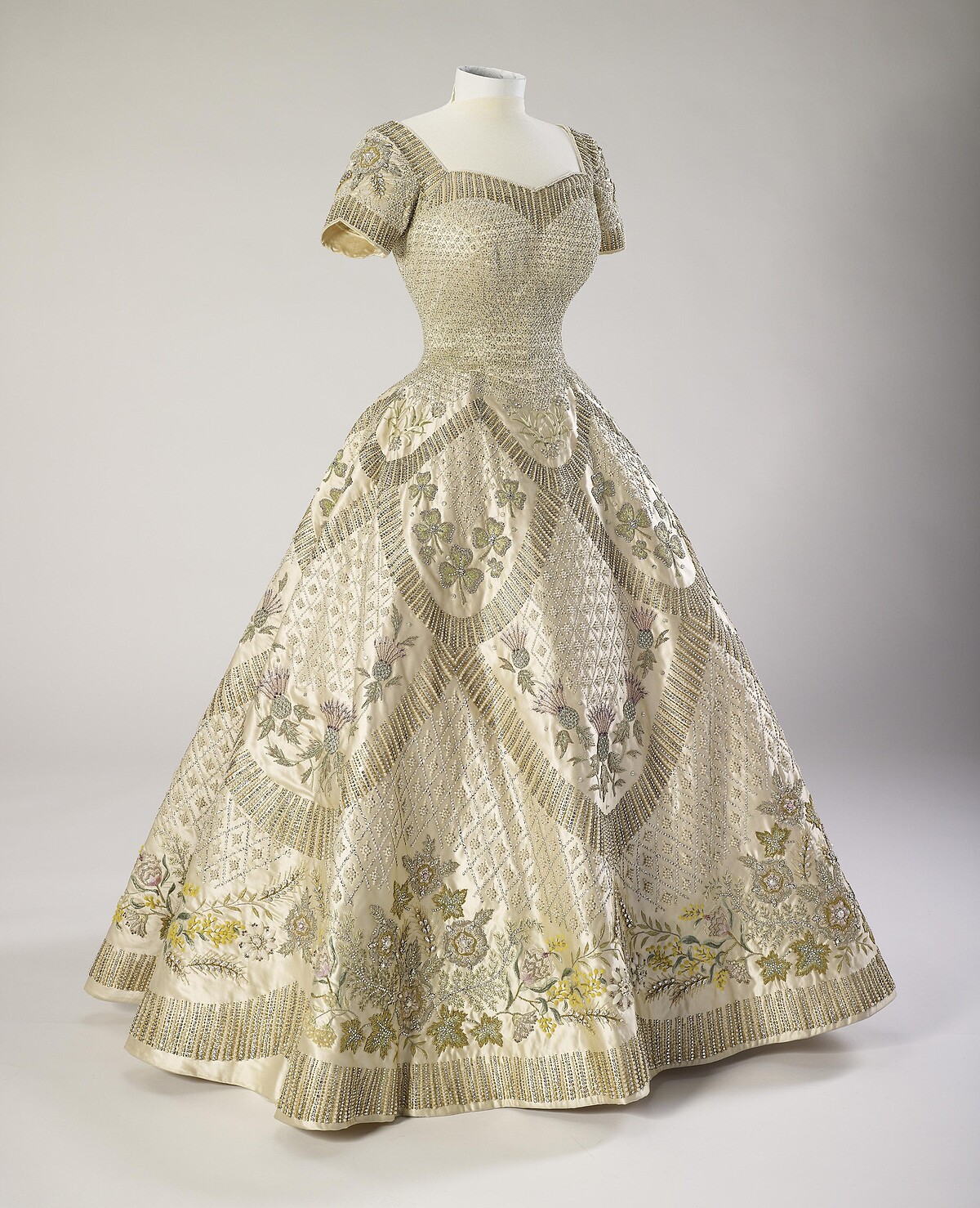 The Queen&rsquo;s Coronation Dress, Norman Hartnell, 1953. &copy; Royal Collection Enterprises Limited 2026 | Royal Collection Trust. 