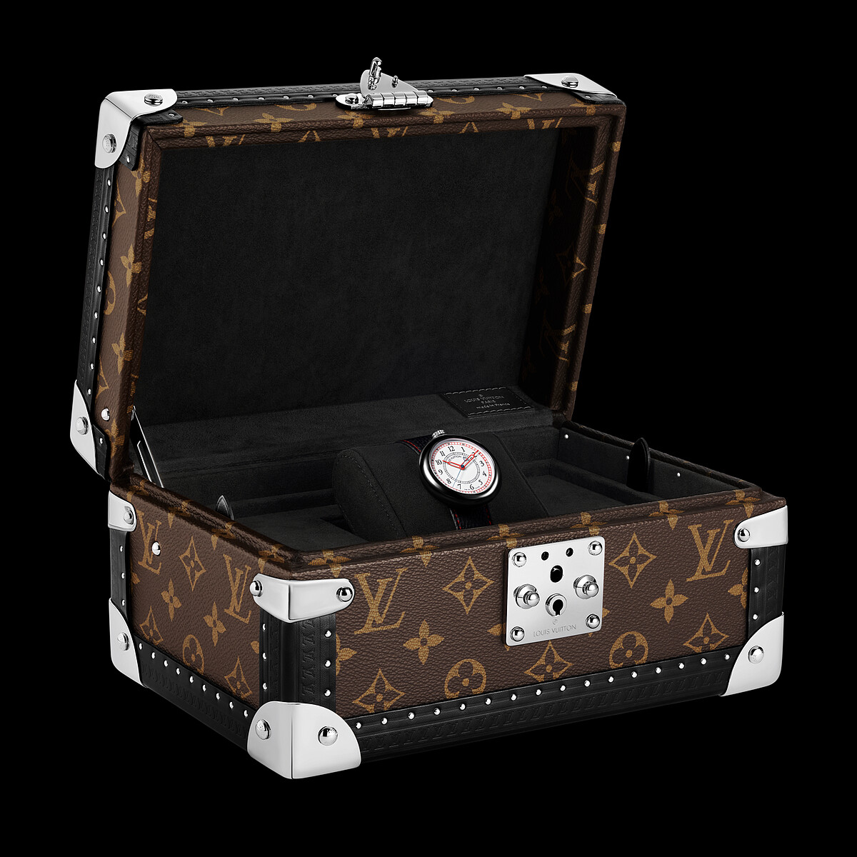 【獨家商品】Louis Vuitton Monterey 陶瓷腕錶 - 自動上鍊,37毫米,陶瓷與精鋼 $755,000