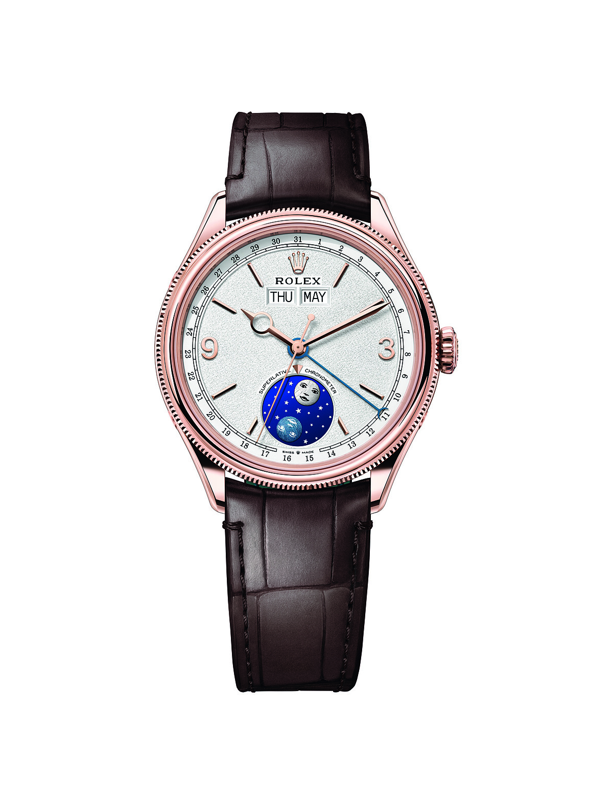 勞力士Rolex新錶Perpetual Padellone瞬跳年曆月相