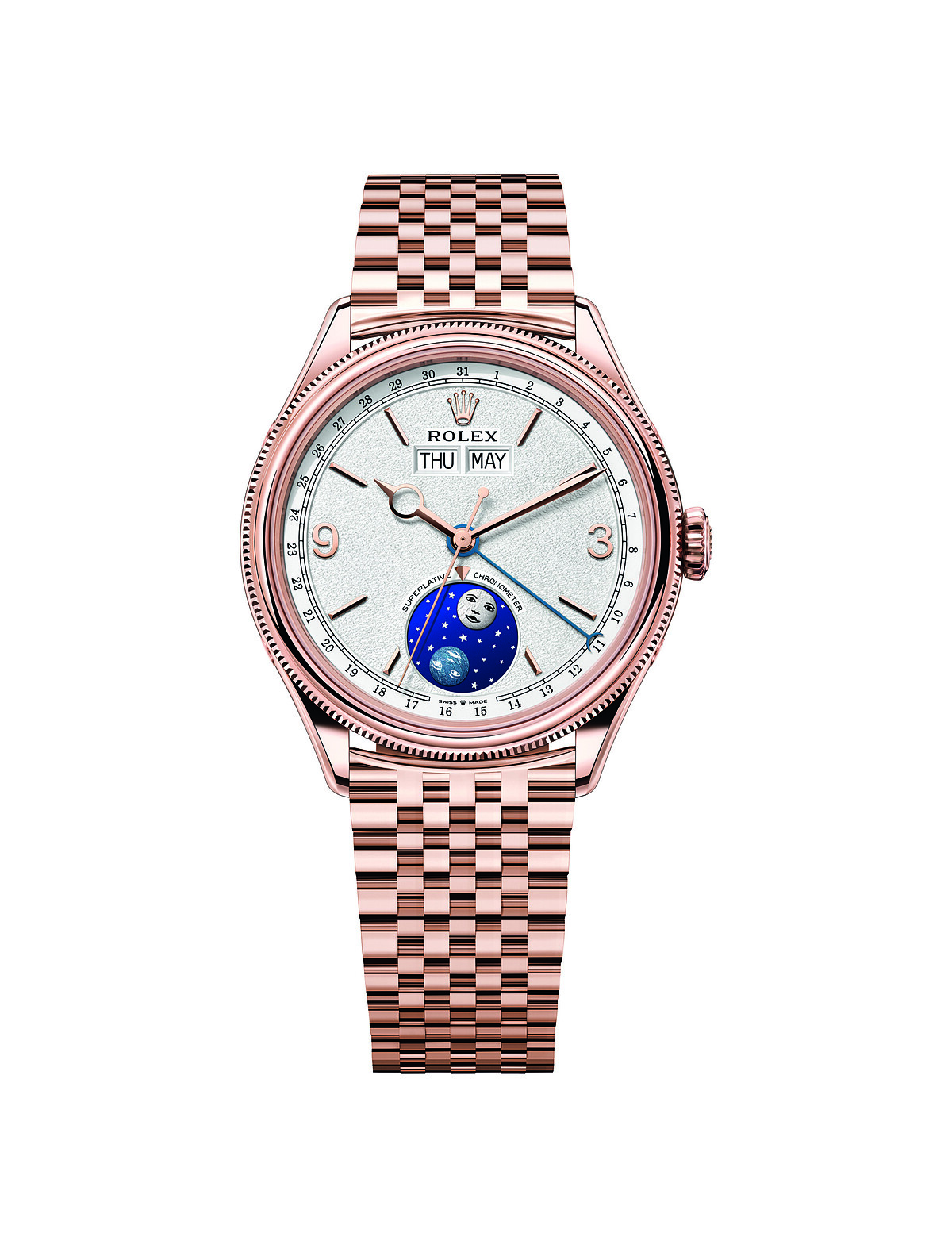 勞力士Rolex新錶Perpetual Padellone瞬跳年曆月相