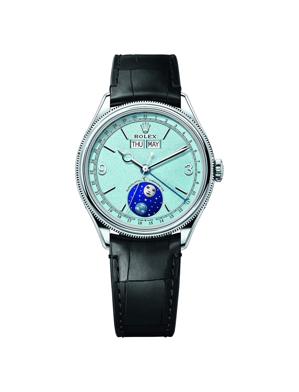 勞力士Rolex新錶Perpetual Padellone瞬跳年曆月相
