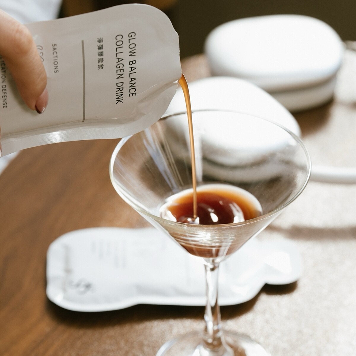 SYS Skin淨彈膠能飲。