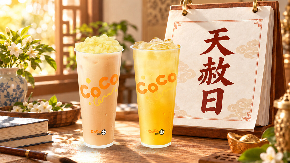 CoCo優惠！百香雙響炮買1送1，天赦日接力端出銅板價1個月